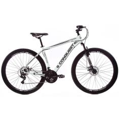 Bicicleta Aro 29 Conquest 21 Marchas Freios a Disco Câmbios Shimano-Unissex
