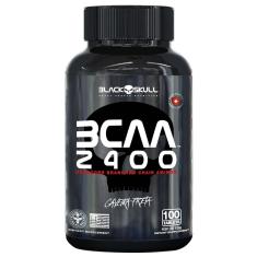 BCAA 2400 Caveira Preta - 100 Tabletes  - Black Skull