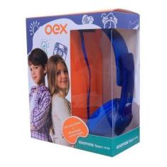 Fone De Ouvido Headset Oex Hs303 Teen Azul