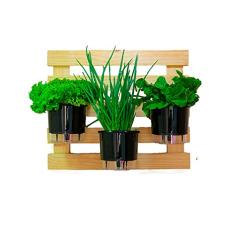 Horta Vertical Autoirrigável Trino - Preto