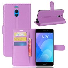 Capa carteira MEIZU M6 Note, capa carteira flip de couro PU premium com compartimento para cartão, suporte e fecho magnético [capa interior à prova de choque de TPU] Compatível com MEIZU M6 Note