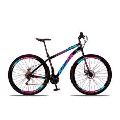 Bicicleta Aro 29 Ravok 21v Cambio Shimano Freios a Disco Com Suspensão-Unissex