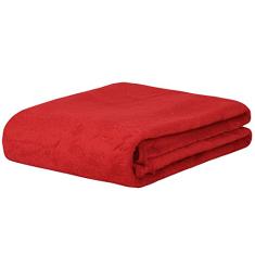 Manta Lisa Rolinho 180g Vermelho