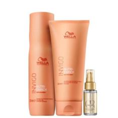 Kit Enrich Shampooo, Condicionador e Oil Reflections 30ml - Wella Prof