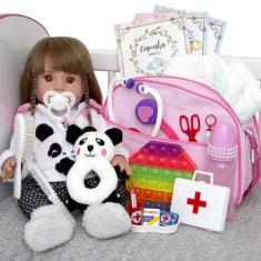 Boneca Baby Alive Pandinha Gi Fofa 19 Itens Fada Madrinha
