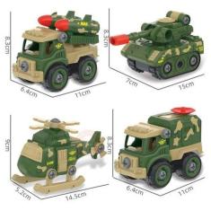 Conjunto 04 Carrinhos + Mini Ferramenta infantil. Carro de brinquedo D