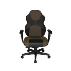 Cadeira Gamer Diretor Linha Gamer Racing Marrom - Design Office Móveis