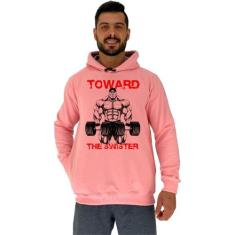 Blusa Moletom Tradicional Com Touca MXD Conceito Toward The Sinister, 