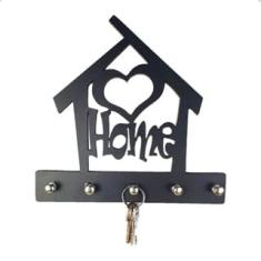 Porta Chaves Decorativo Casa Home Mdf