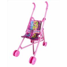 Carrinho De Boneca Dobravel - Polibrinq 7031