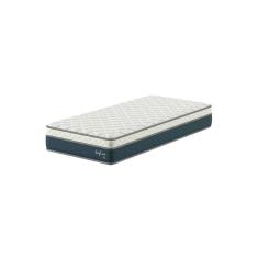 Colchão Solteiro Safira Molas Ensacadas (26x88x188) Azul e Branco