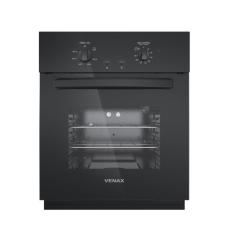 Forno de Embutir a Gas Venax 51,8L Totale Nero GIII 127V