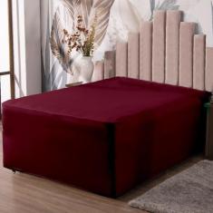 Lençol Luva Casal Cama Conjugada Veste Colchão e Box Malha 1 Peça - Am