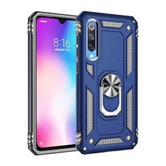SORAKA Capa para Xiaomi Mi 9 SE com suporte para anel Capa Slim Fit de TPU macio Capa Xiaomi Mi 9 SE com placa de metal para suporte magnético de telefone para carro