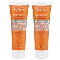 Avène Mat Perfect Kit com 2 Unidades – Protetor Solar Clareador com Cor FPS70 – Claro 40g Kit-Unissex