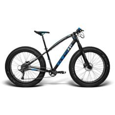 Bicicleta GTS Fat Bike Aro 26 com Freio a Disco Hidráulico 9 Marchas e Garfo Rígido | GTS M1 I-Vtec-Unissex