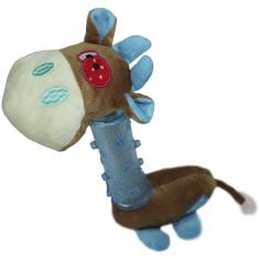 Brinquedo Chalesco Pelúcia Smart Girafales para Cães - Tam. Único