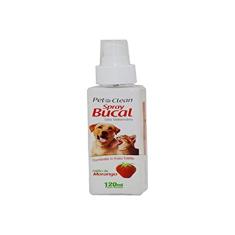 Spray Bucal de Morango 120ml, Pet Clean