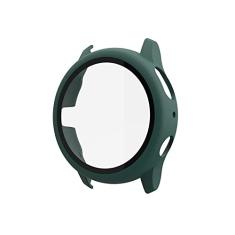 Capa protetora Case fosca com Película De Vidro marca 123smart Compativel com Galaxy Watch Active2 44mm Sm-R820 R825