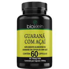 Guaraná com Açaí - 60 Cápsulas - Bioklein