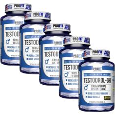 Kit 5 Testodrol Gh - 60 Tabletes - ProFit