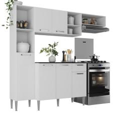 Armário De Cozinha Compacta Smart Multimóveis Mp2183 Branco