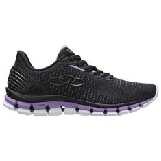 Tênis Olympikus Estilo 2 Feminino - Preto/Roxo