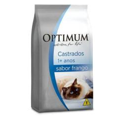 Ração Optimum Gatos Adultos Castrados Frango