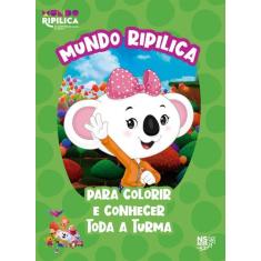 Livro - Mundo Ripilica: para colorir e conhecer toda a turma