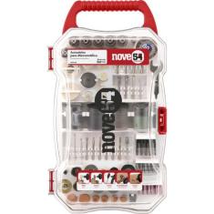 Jogo de acessórios para microrretífica com 208 peças amr208 - Nove54