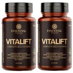 Kit 2x Vitalift Multivitamínico - 90 Capsulas cada - Essential Nutriti
