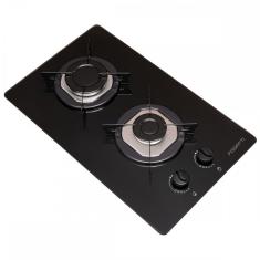 Cooktop 2 Bocas Com Vidro Preto - Fogatti