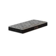 Colchão Solteiro Espuma D33 Platinum Prodormir 20cm Cinza/Preto (88x188x20cm)