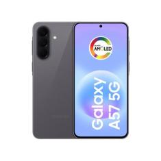 Celular Samsung Galaxy A57 256GB 5G 8GB RAM Cinza 6,7" Câm Tripla + Se