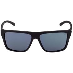 Óculos de Sol Hb Floyd Matte Black/ Blue Espelhado