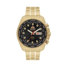 Relógio Orient 469Gp057F P1Kx Automatic Hora Mundi Dourado