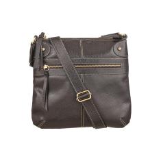 Bolsa Transversal Tiracolo Feminina Média Couro Legítimo Alça Comprida e Larga Bolsas Femininas Madamix