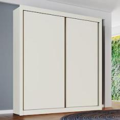 Guarda-Roupa Móveis Europa Zurique Flex com 2 Portas de Correr e 4 Gavetas - 170cm de largura