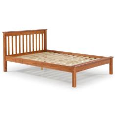 Cama Casal Inglesa Em Madeira Maciça Mv Outlet Mel