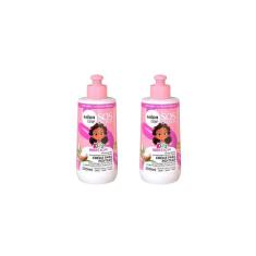 Creme Para Pentear Salon Line 300Ml Sos Kids Cachos - 2Un