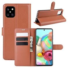 Capa para Galaxy Note 10 Lite, capa para Samsung A81, capa para Galaxy M60s, couro PU com suporte para cartão de crédito, carteira flip com suporte para Samsung Galaxy Note 10 Lite / A81 / M60s