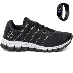 Tênis De Academia Corrida Super Leve + Relógio Digital-Masculino