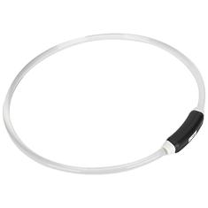 Coleira de Cachorro Iluminada, Coleira de Cachorro LED Coleira de LED Recarregável USB Coleira de Animal de Estimação Brilhante para Cães Médios e Pequenos Brilha No Escuro