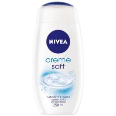 Sabonete Nivea creme Soft líquido 250ml, 1, 250ml