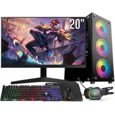 Computador Gamer Completo Intel Core i5 16GB SSD 512GB Kit Gamer com H