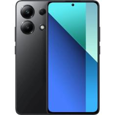 Smartphone Xiaomi Redmi Note 13 4G 256GB 8GB de RAM Tela 6,67" Câmera Traseira Tripla 108MP + 8MP + 2MP- Preto