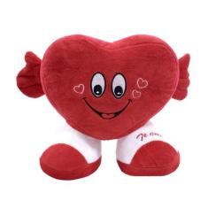 Coração de Pelúcia Te Amo 32cm  Presente Romântico e Fofo - Fofy Toys