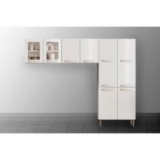 Cozinha Modulada Bertolini Evidence 3 Peças Branco