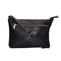 Bolsa Pequena Feminina Transversal Tiracolo Lateral Couro