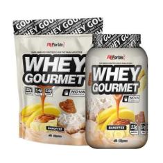 Kit Pote + Refil Whey Protein Gourmet - FN Forbis Nutrition-Unissex